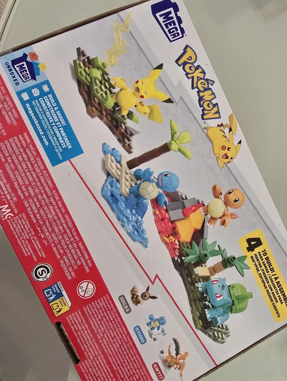 MEGA Pokemon Building Set Kanto Region